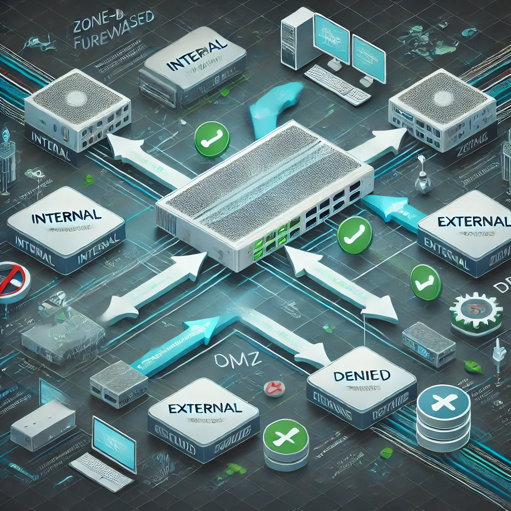 Zone-Based Firewall Afbeelding